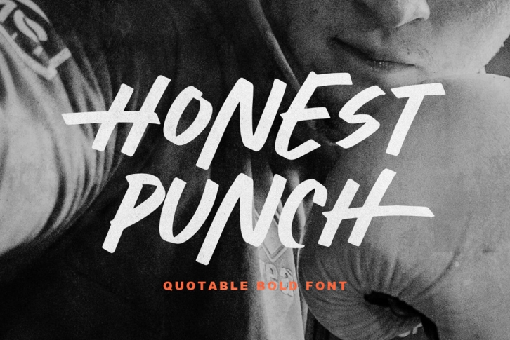 Honest Punch Font Font Download