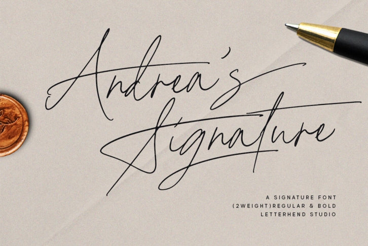 Andreas Signature Font Font Download