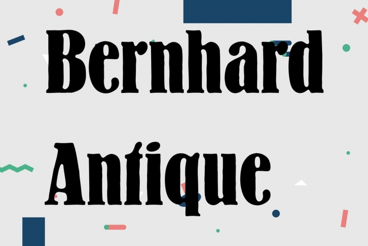 Bernhard Antique Font Font Download