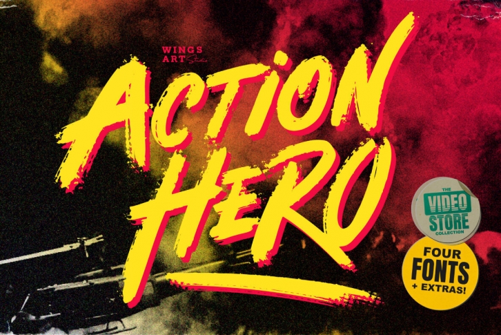 Action Hero Font Font Download