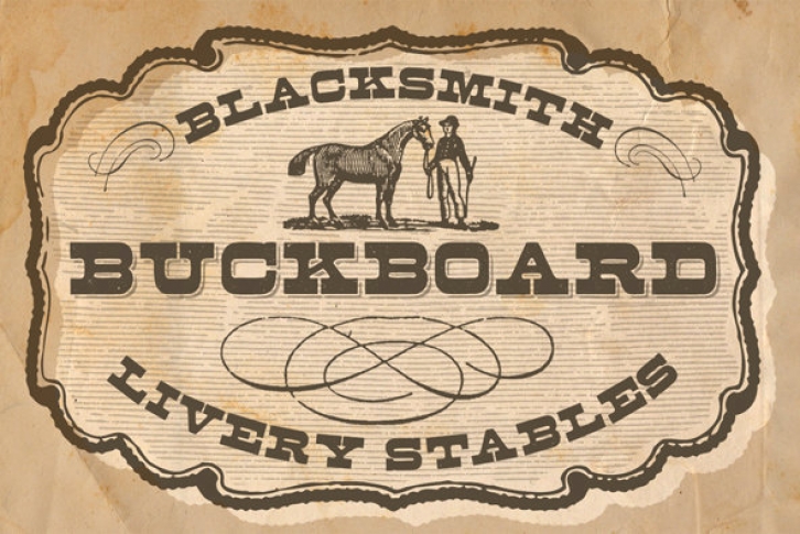 Buckboard Font Font Download