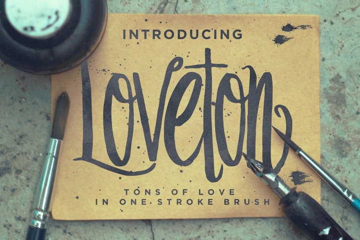 Loveton Font Font Download