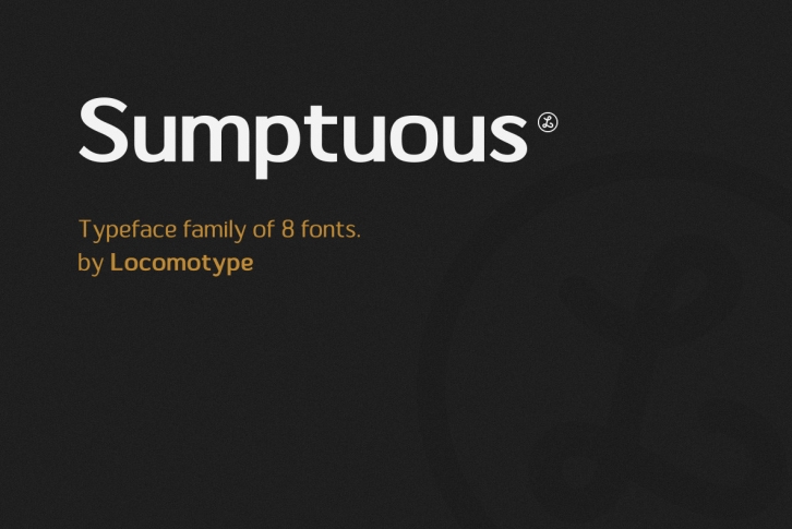 Sumptuous Font Font Download