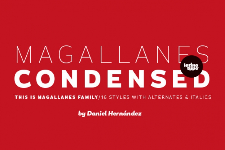 Magallanes Condensed Font Font Download