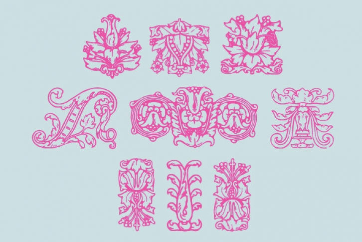 Mortised Ornaments Font Font Download