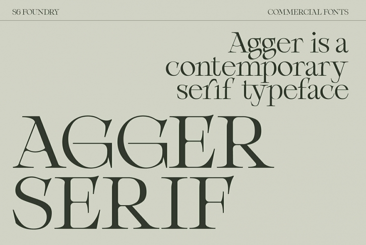 Agger Font Font Download