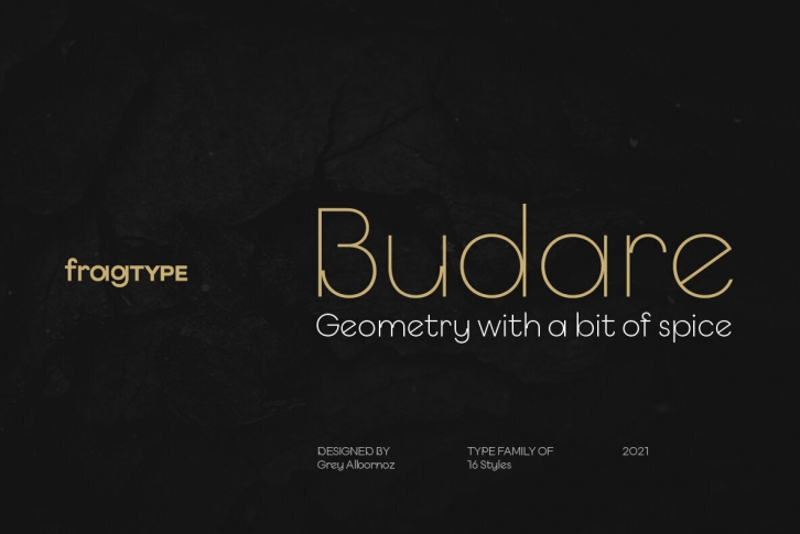 Budare Font Font Download