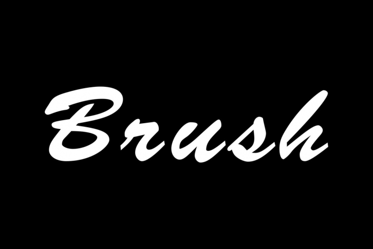 Brush Font Font Download