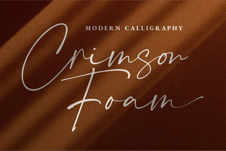 Crimson Foam Font Font Download