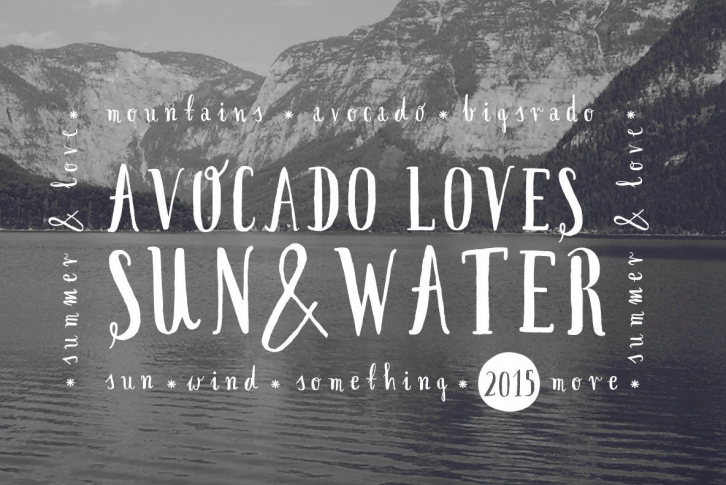 Avocado Font Font Download