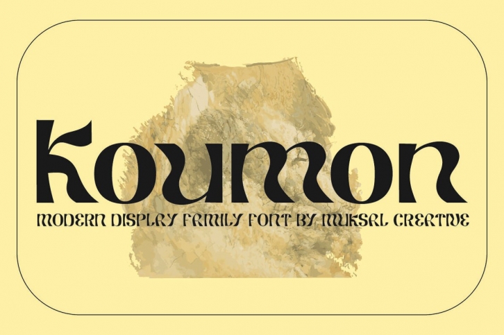 Koumon Font Font Download