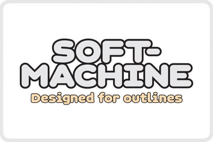 Softmachine Font Font Download