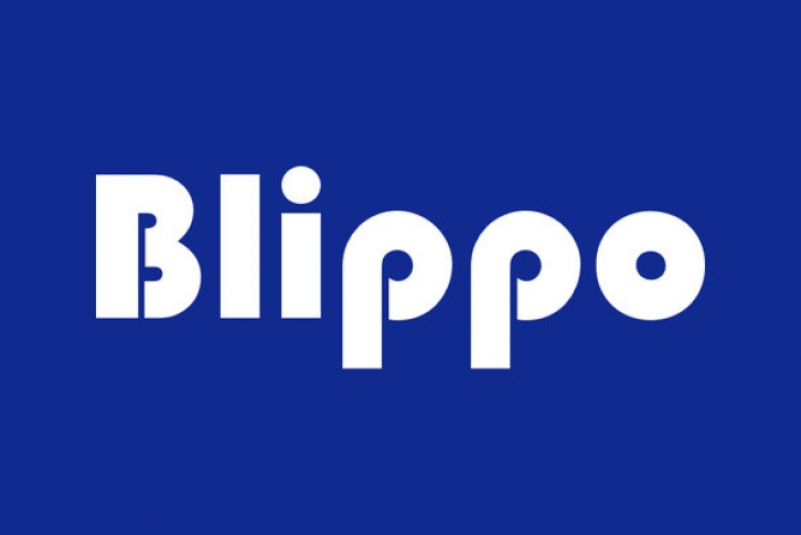 Blippo Font Font Download