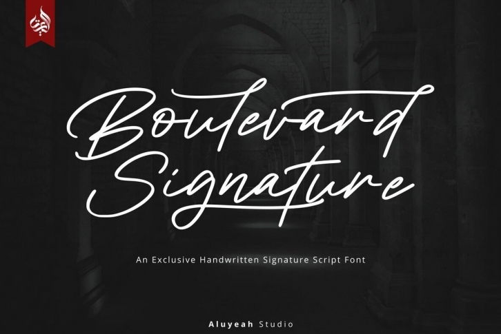 Boulevard Signature Font Font Download