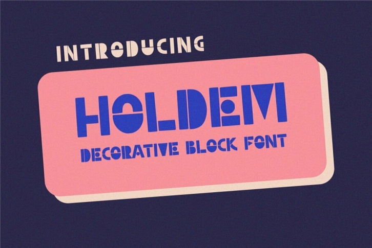 Holdem Font Font Download