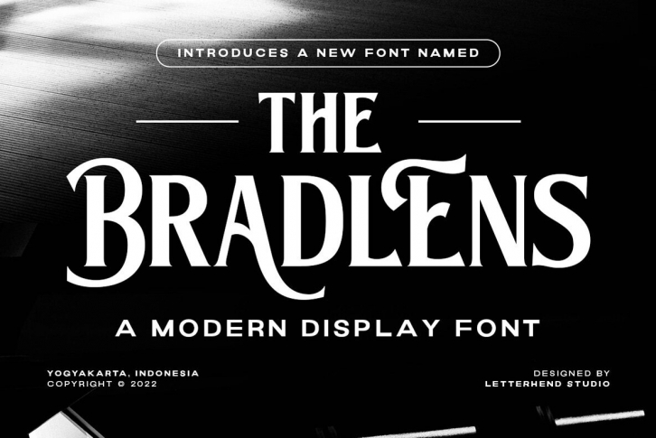 The Bradlens Font Font Download