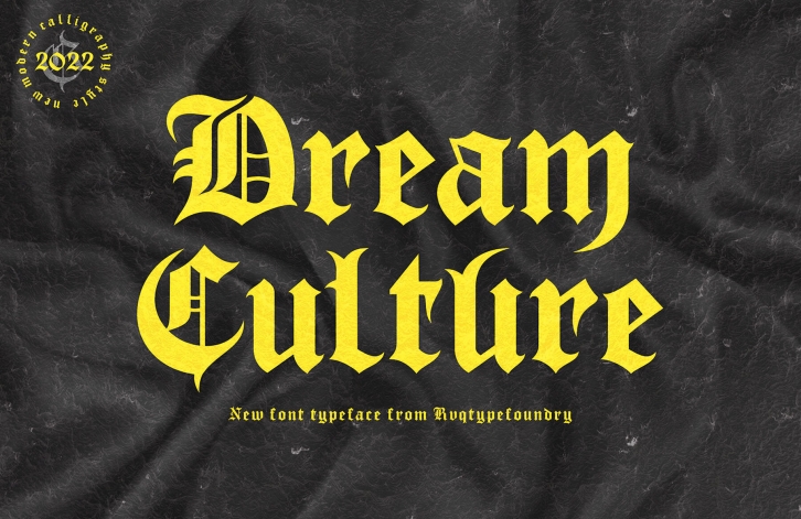 Dream Culture Font Font Download