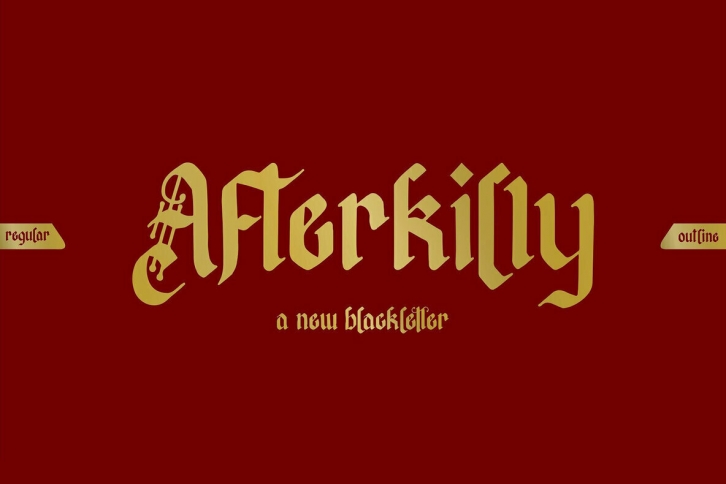 Afterkilly Font Font Download