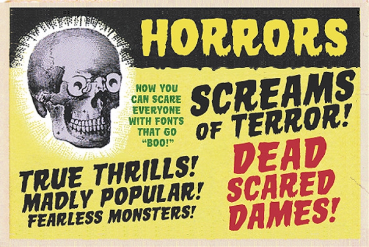 Horror Show Font Font Download