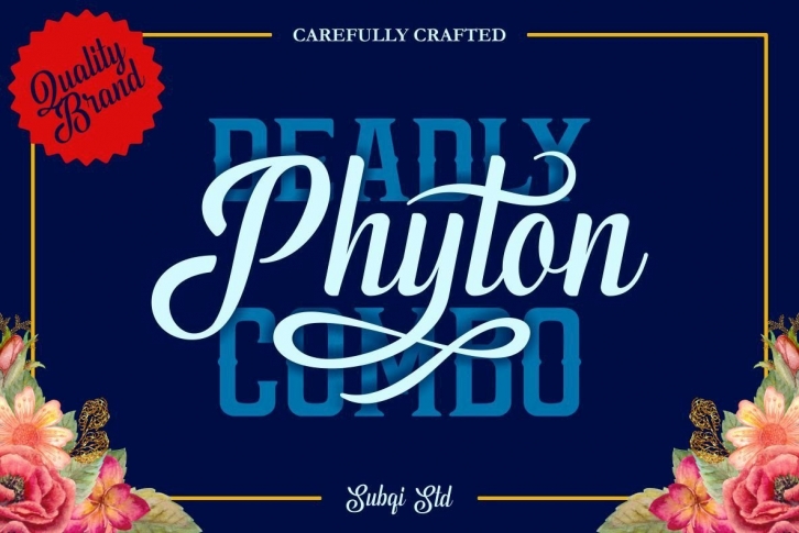 Deadly Phyton Combo Font Font Download