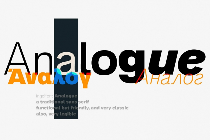 Analogue Pro Font Font Download