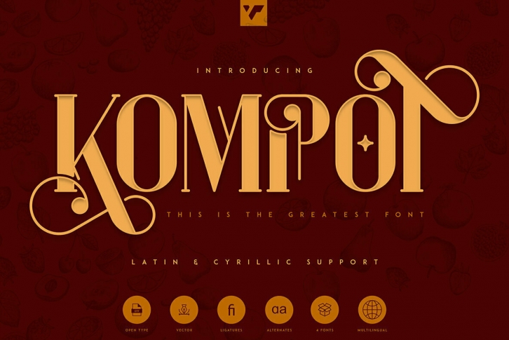 Kompot Font Font Download