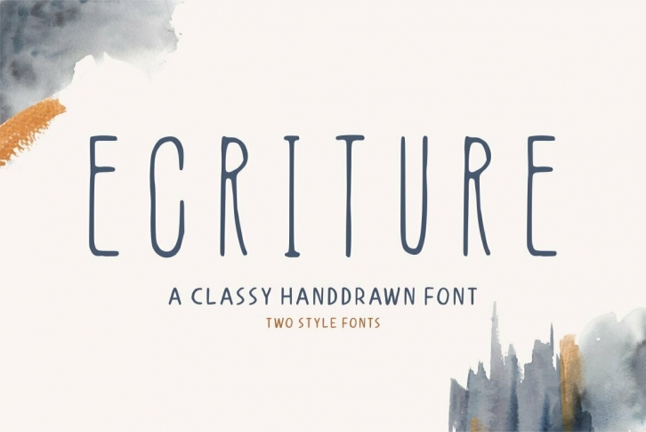 Ecriture Font Font Download