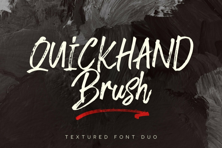 Quickhand Duo Font Font Download