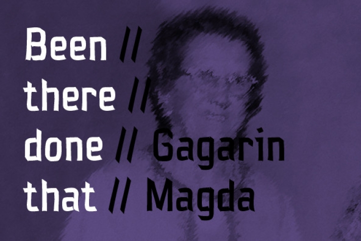 Magda Gagarin Font Font Download