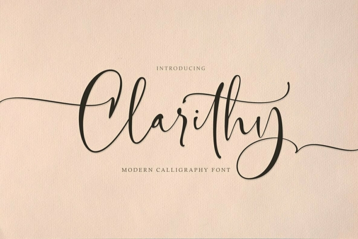 Clarithy Font Font Download