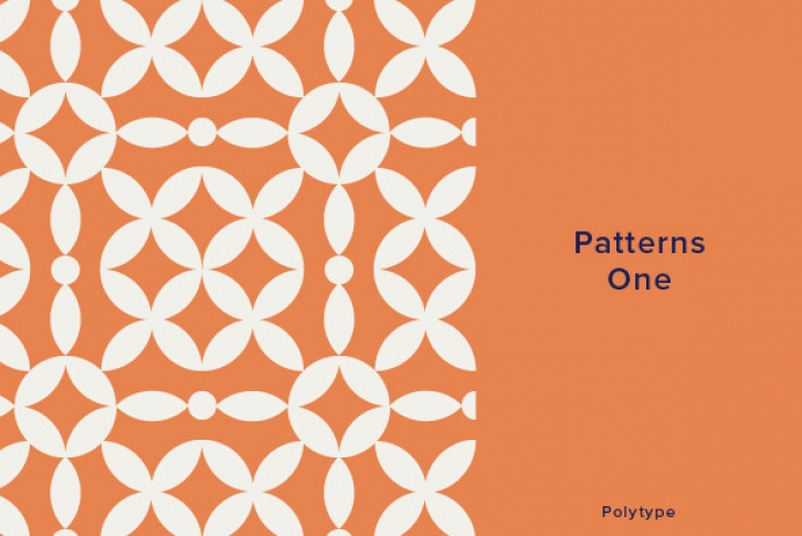 Polytype Patterns One Font Font Download