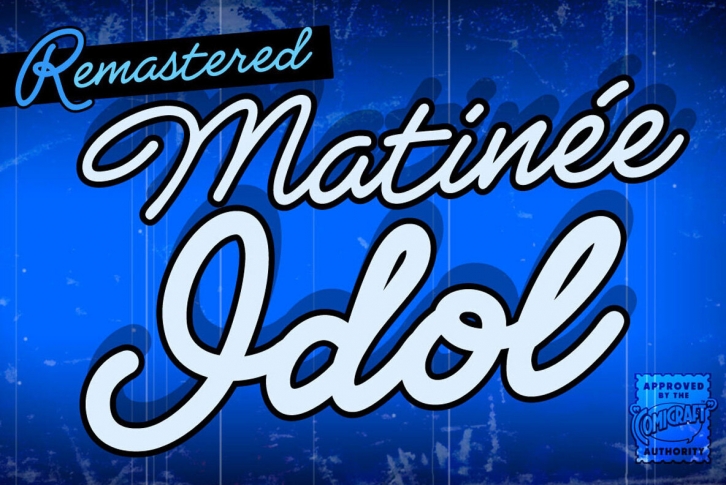 Matinee Idol Font Font Download