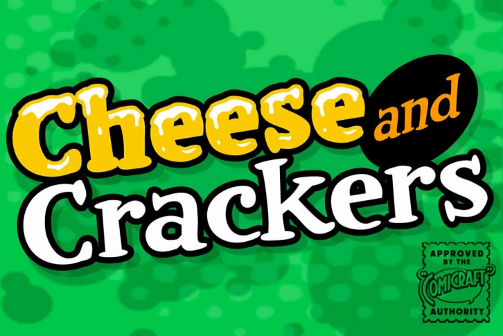 Cheese and Crackers Font Font Download