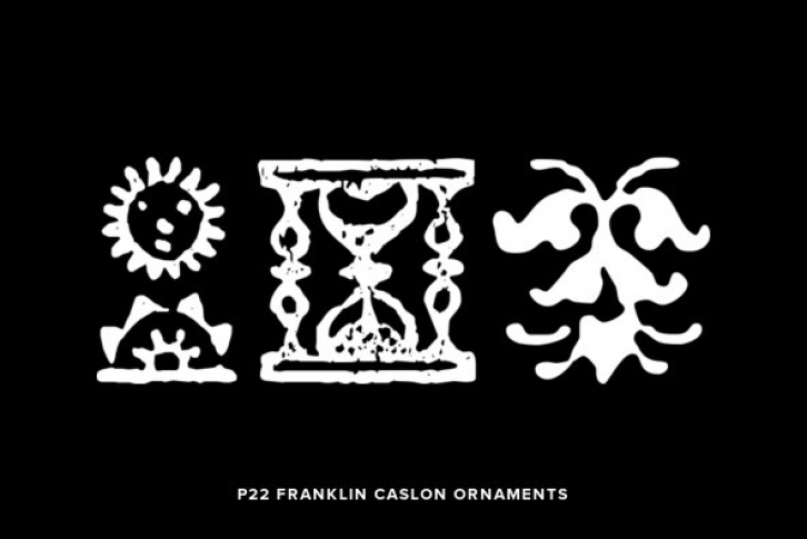 P22 Franklin Caslon Ornaments Font Font Download