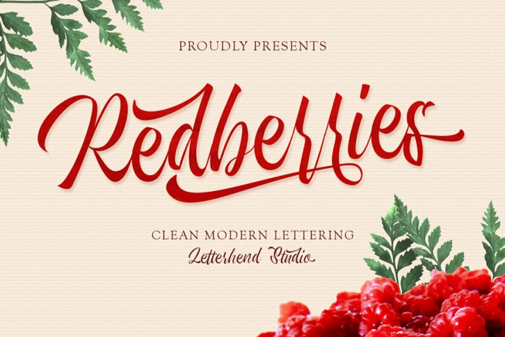 Redberries Font Font Download