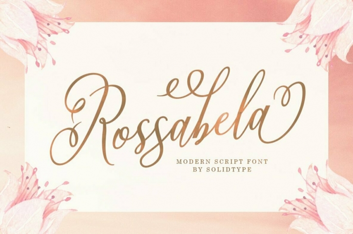 Rossabela Script Font Font Download