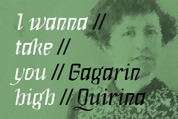 Quirina Gagarin Font Font Download