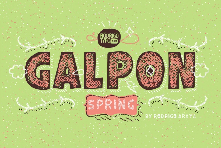 Galpon Spring Font Font Download