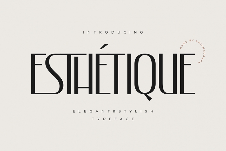 Esthetique Font Font Download