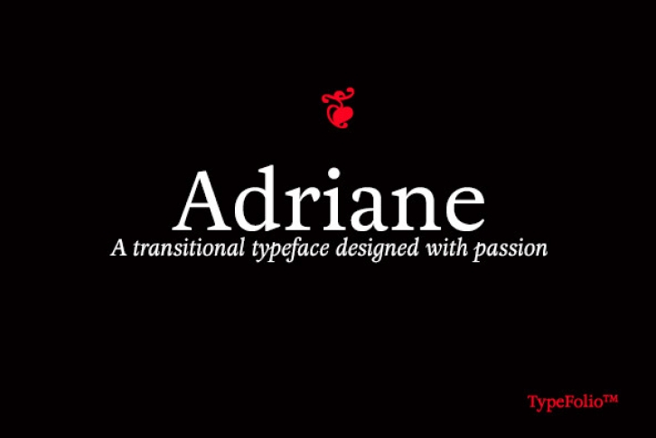 Adriane Text Font Font Download