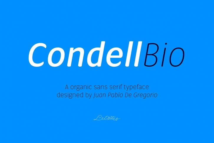 Condell Bio Font Font Download