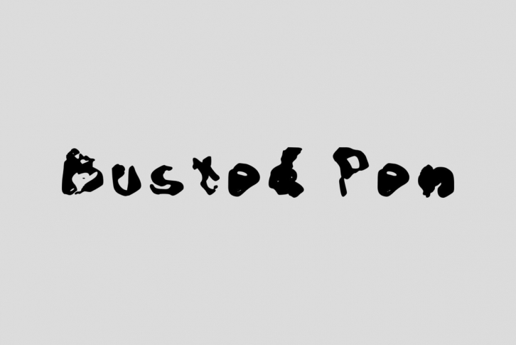 Busted Pen Font Font Download