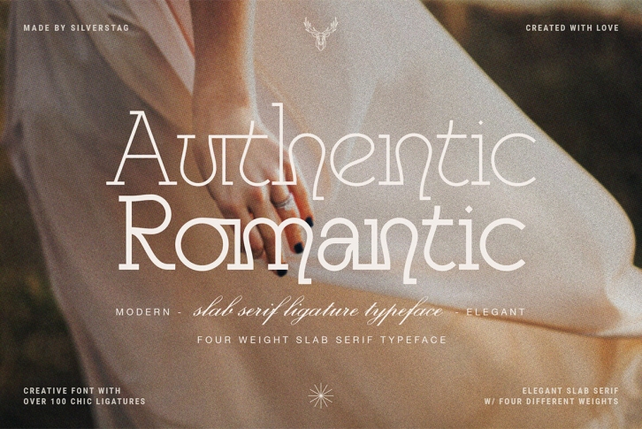 Authentic Romantic Font Font Download