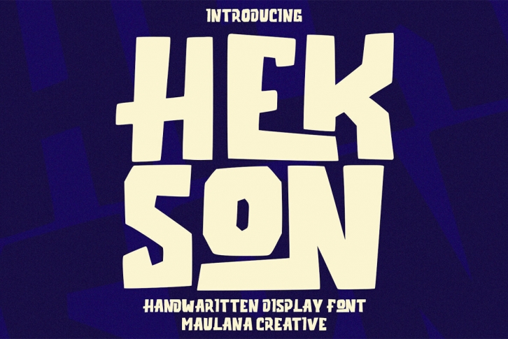 Hekson Font Font Download