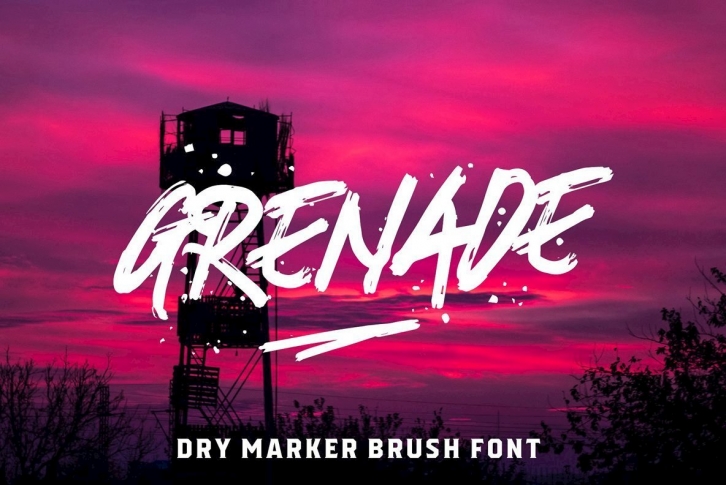 Grenade Font Font Download