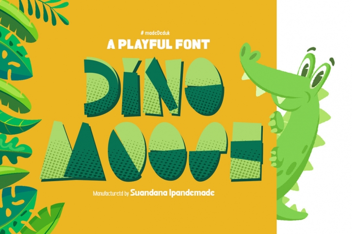 Dino Moose Font Font Download