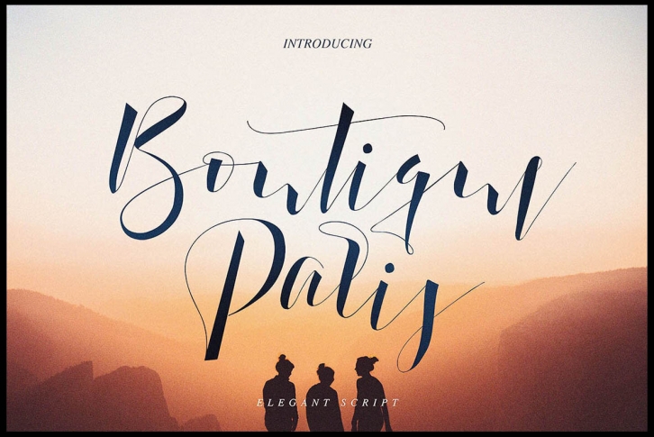 Boutique Paris Font Font Download