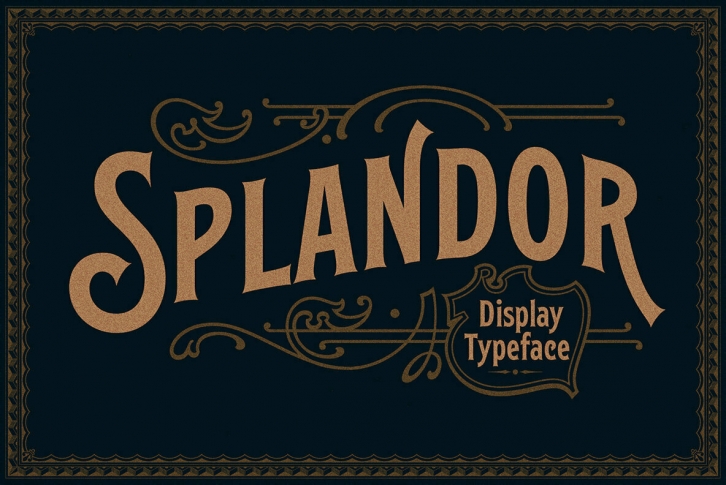 EFCO Splandor Font Font Download