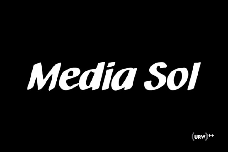 Media Sol Font Font Download