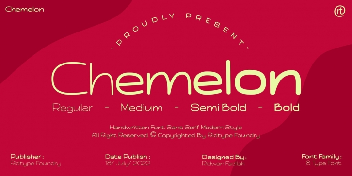 Chemelon Font Font Download